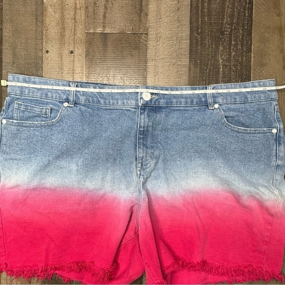 Lane Bryant Mid Rise Boyfriend Midi Short size 20 - Picture 10 of 11